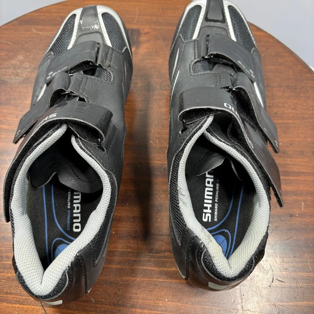 Shimano Dynalast Cycling Pedaling Dynamics Shoes‎ Mens Size 8.3 Black SH-R078L